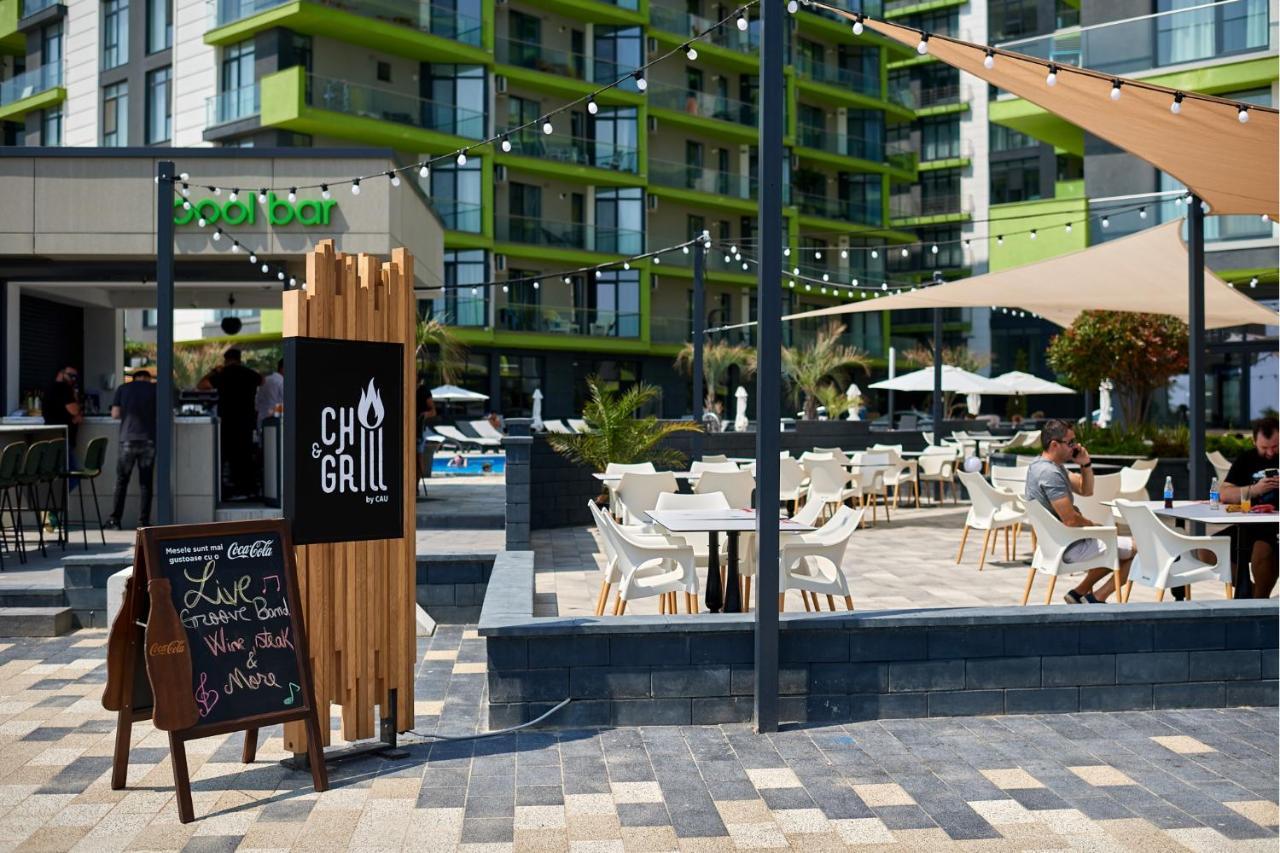 Coral Aparthotel Pool & Spa Mamaia Nord Năvodari Eksteriør bilde