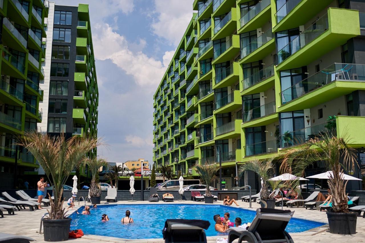 Coral Aparthotel Pool & Spa Mamaia Nord Năvodari Eksteriør bilde